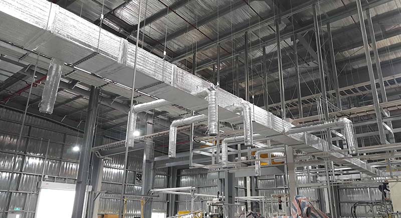 MỘT SỐ LƯU Ý KHI LẮP ĐẶT HỆ THỐNG THÔNG GIÓ TẠI NHÀ XƯỞNG